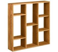 AltoBuy Etagère Murale 8 niches en chêne Massif - Vally