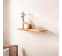 FineBuy Étagère Mur. 60 cm Bois Massif Acacia