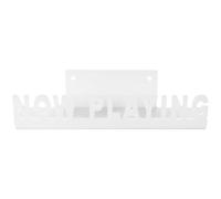 Étagère Murale Acrylique pour Disques Vinyles, Présentoir Blanc Moderne | Rangement Mural Gain de Place, Usage Maison ou Dortoir, Style Moderne, Résistance aux Chocs