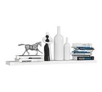 Étagère murale AKORD PS5 Blanche 100 cm couleur Blanc 1 étagère 100x20x3,2 cm Blanc G