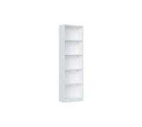 Etagère murale ALIX 4 tablettes L52cm x H180cm - Blanc