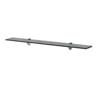 Étagère murale - ARAMOX - Verre incassable - 80 x 10 cm - Épaisseur 8 mm - Capacité 15 kg