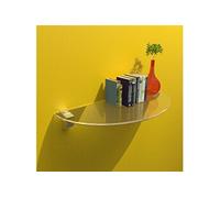 Etagère murale arrondie en plexiglas