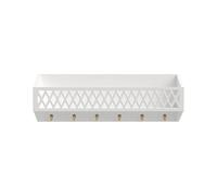 Étagère Murale avec crochet Harlequin Blanc