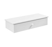 Étagère Murale avec Rangement Panneau de Particules Blanc 60 x 24 x 12,6 cm