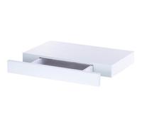 Carlo Milano Étagère murale avec tiroir secret – Blanc