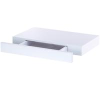 Étagère murale avec tiroir secret - Blanc - Carlo Milano