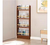 Étagère murale - Bibliothèque fine de 10 cm pour chambre à coucher, salon, chambre d'enfant - Présentoir peu encombrant pour livres et rangement