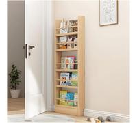 Étagère murale - Bibliothèque fine de 10 cm pour chambre à coucher, salon, chambre d'enfant - Présentoir peu encombrant pour livres et rangement