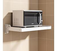 Etagere Murale Blance Étagère Murales Bois Suspendue Etagere Flottante De Rangement, DIY Déco Tablette Flottante pour Salon Chambre Bureau Salle De Bains Cuisine(25 * 40cm)