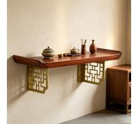 Étagère murale Bouddha en bois massif pour autel - Décoration spirituelle pour la méditation et le rangement - Parfait pour les espaces zen et l'organisation du sanctuaire