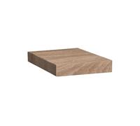 Paris Prix - Étagère murale Fixy 23,5 cm effet bois naturel