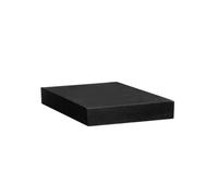 Paris Prix Étagère murale carrée Fixy 24 cm Noir