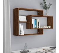 Etagère murale Chêne marron 104x20x58,5 cm Bois d ingénierie