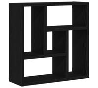 vidaXL Étagère murale chêne noir en bois d'ingénierie 45x16x45 cm