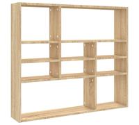 Étagère Murale Chêne Sonoma 90x16x78 Cm Aggloméré