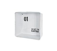 Etagere murale coloris blanc antique - Dim : L 35 x P 15 x H 35 cm - -