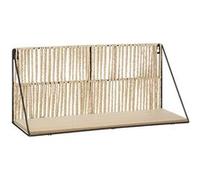 Atmosphera Étagère Sofia en corde et métal 48 x 21 cm