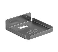 Étagère murale créative en acier inoxydable, gain de place, sans perçage, support pour projecteur, étagère pour routeur Wi-Fi, salon grey-small
