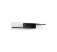 Etagère Murale "Cross" 150cm Naturel & Blanc