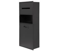 Étagère murale de douche en acier inoxydable - Étagère de rangement encastrée étanche pour articles de toilette, shampooing et papier toilette - Essentiel pour la maison et la salle de bain