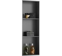 Étagère murale de douche en acier inoxydable, rangement encastré pour articles de toilette, séparateur en métal pour cuisine et salon
