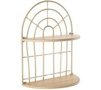 Étagère Murale Déco "Arch" 45cm Naturel Beige