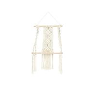 Étagère Murale Déco "Boho" 50cm Beige