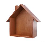 Étagère murale décorative en bois, parfaite pour exposer des trésors tout en gardant les espaces propres et organisés (couleurs anciennes)