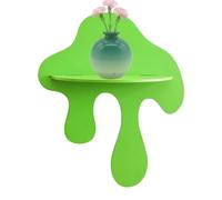 Étagère murale dégoulinante d'eau - Présentoir flottant artistique, étagère de rangement décorative | Système d'affichage organisateur de décoration d'intérieur inspiré des champignons fantaisistes, p