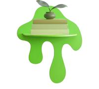 Étagère murale dégoulinante, support décoratif flottant, avec maison créative et appartement pour solution de rangement, chambre d'enfant élégante, chambre à coucher, salle d'étude, étagère de salon p