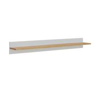 Étagère Murale Design "Bogota" 160cm Gris & Naturel