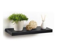 Étagère Murale Design "Flottante" 50cm Noir Noir G