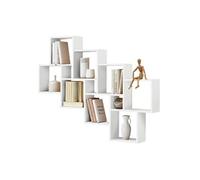 Etagère Murale Design "Riolo" 120cm Blanc