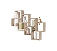 Etagère Murale Design "Riolo" 120cm Naturel