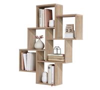 Étagère Murale Design "Riolo" 94cm Chêne Beige G