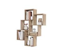 Étagère Murale Design "Riolo" 94cm Chêne Beige G
