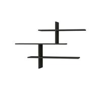 CONCEPT USINE | Étagère Murale | Design TANA Gris Anthracite | Style Moderne, Epuré et Minimaliste | Rangement Pratique | Meuble Décoration Intérieur Contemporain