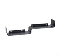 Créateur d'intérieur - Etagère Murale 2 Niveaux en Métal "Emilio" 50cm Noir
