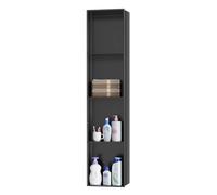 Étagère murale en acier inoxydable finition mate - Pas besoin de carrelage - Rangement mural pour savon et plantes - Solution d'alcôve élégante pour salles de bains nized
