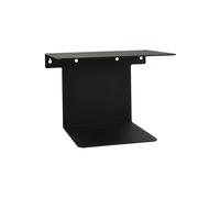 Étagère murale en acier noir, 2 plateaux - House Doctor, BOOK - 25x32x23 cm