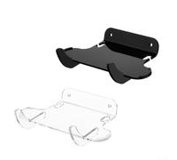 Étagère murale en acrylique pour haut-parleur Beats Pill 2024, support d'affichage flottant pour audio portable, support de haut-parleur peu encombrant avec installation facile, noir/transparent