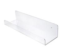 Étagère Murale en Acrylique, Support Mural, Rangement la Cuisine et Bureau | Montage Mural, Entièrement Assemblée, Résistante aux Intempéries, pour Épices et Fournitures au Bureau