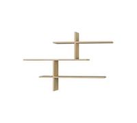 Etagère murale Woody Fashion - EMOB - Panneaux de particules mélaminés - Blanc - 123 cm x 80 cm