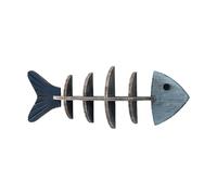 Étagère murale en bois à suspendre sur le thème de la côte avec finition vieillie pour salon, chambre à coucher, entrée