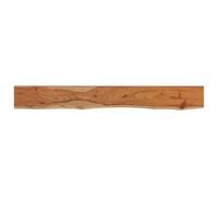 Étagère murale en bois d'acacia - vidaXL - 160x20x3.8 cm - Naturel - Capacité de charge 150 kg - Design à bord vif
