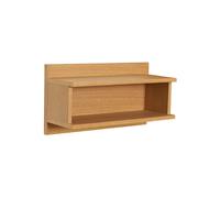 Étagère murale en bois de chêne naturel Misty