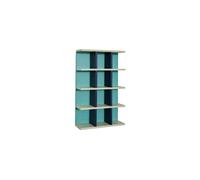 Étagère murale en bois de frêne bleu Galaxy