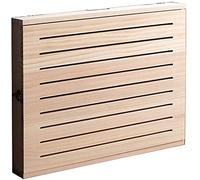 Étagère murale en bois de pin pour routeur WiFi - Boîte de compteur décorative et de distribution d'énergie pour le salon Solution de gestion des câbles et commutateur principal