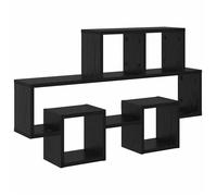vidaXL Étagère murale Chêne noir 82 x 15 x 51 cm Bois composite